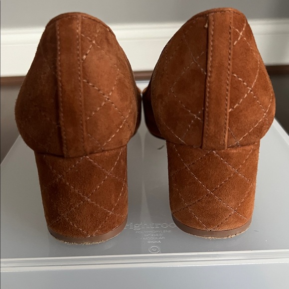 Talbots Isa Suede Block Heels - Picture 6 of 11